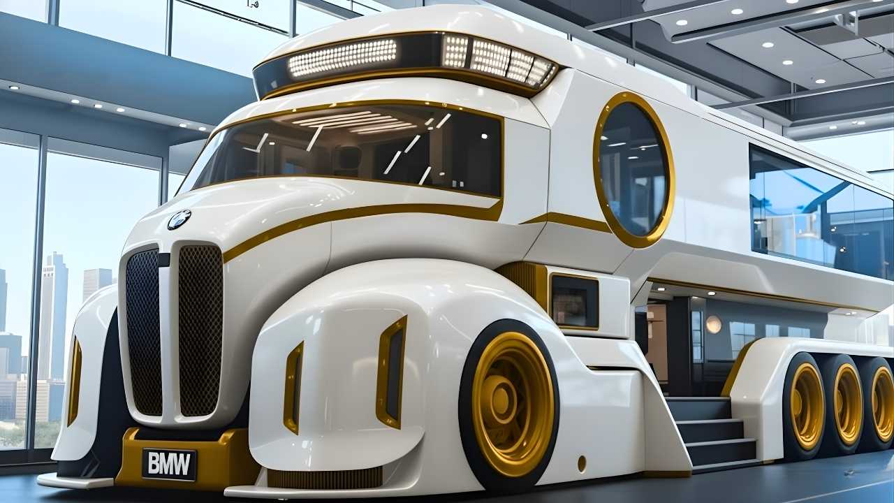 2026 BMW Motorhome Unveiled: Ultra-Modern Electric Luxury RV Redefines American Road Travel