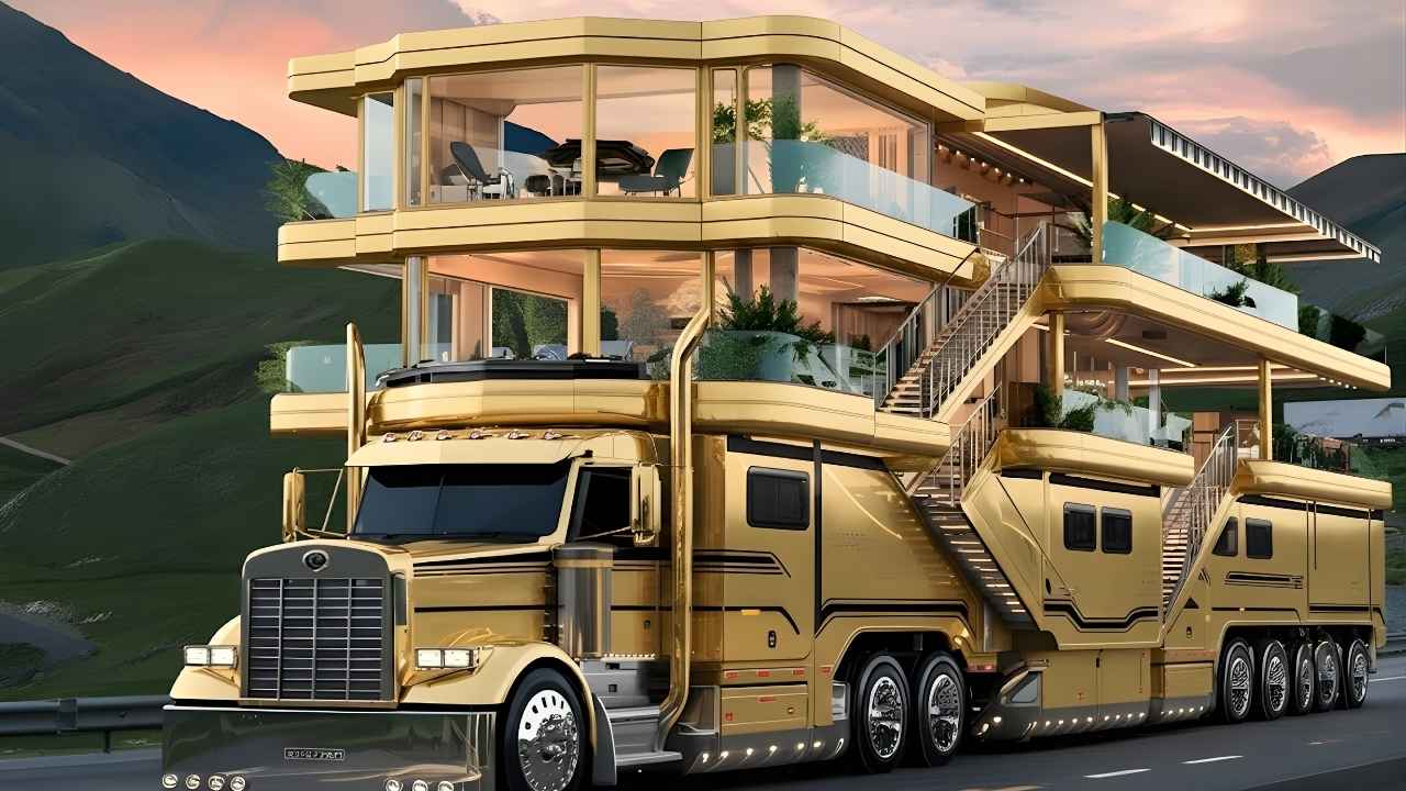 2026 Kenworth T2000 First Look: Giant Triple-Deck Motorhome Sets New Benchmark in Mobile Living