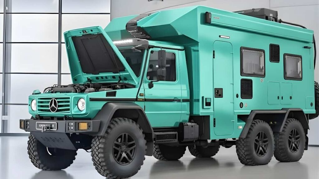 2026 Mercedes Unimog 6×6 Camper Unveiled – The Ultimate Extreme Off-Road Motorhome for Wild Expeditions