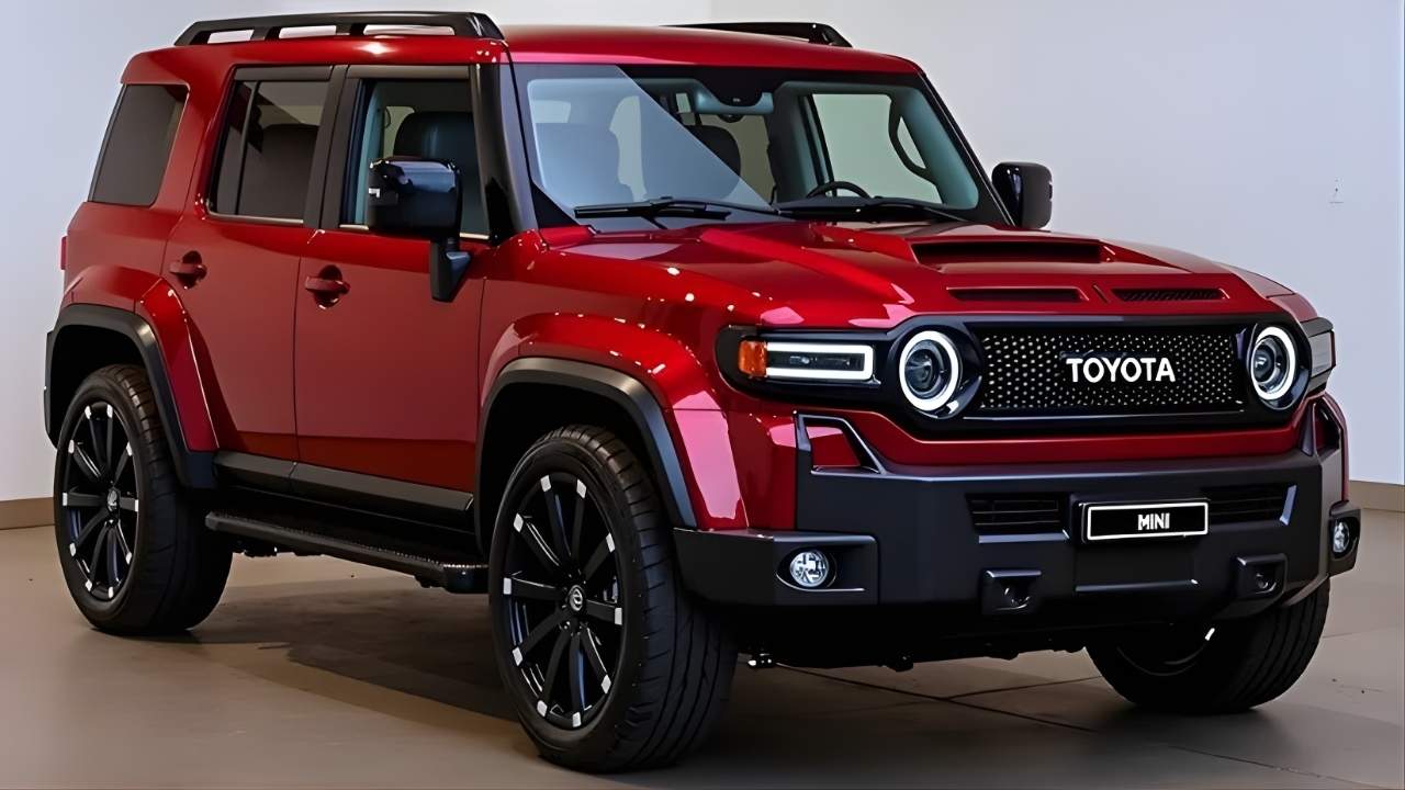 2025 Toyota Mini Land Cruiser Unveiled: Tough 7-Seater SUV With Modern Tech and All-Terrain Power