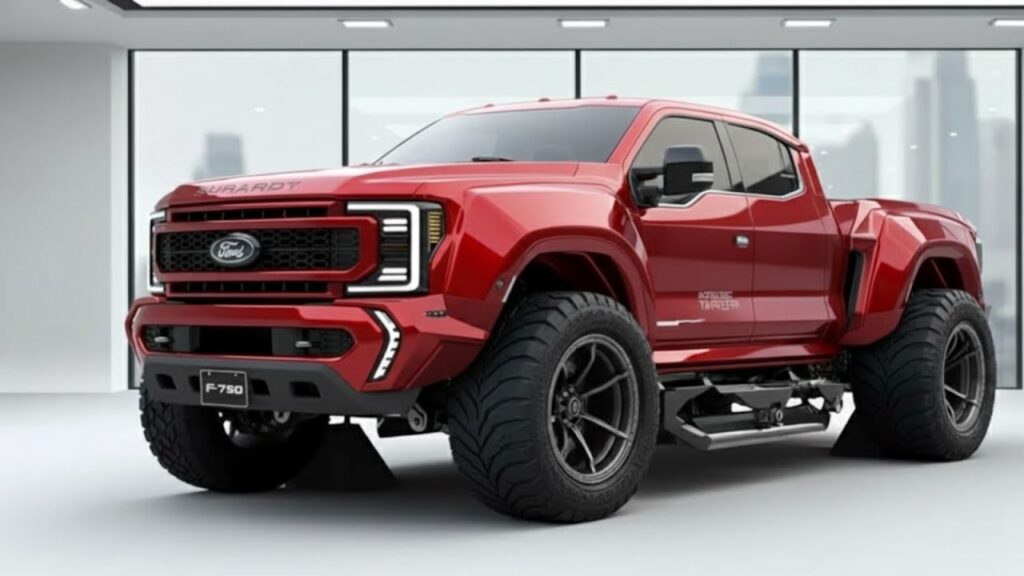 2026 Ford F-750: The Ultimate Heavy-Duty Monster Truck Revealed