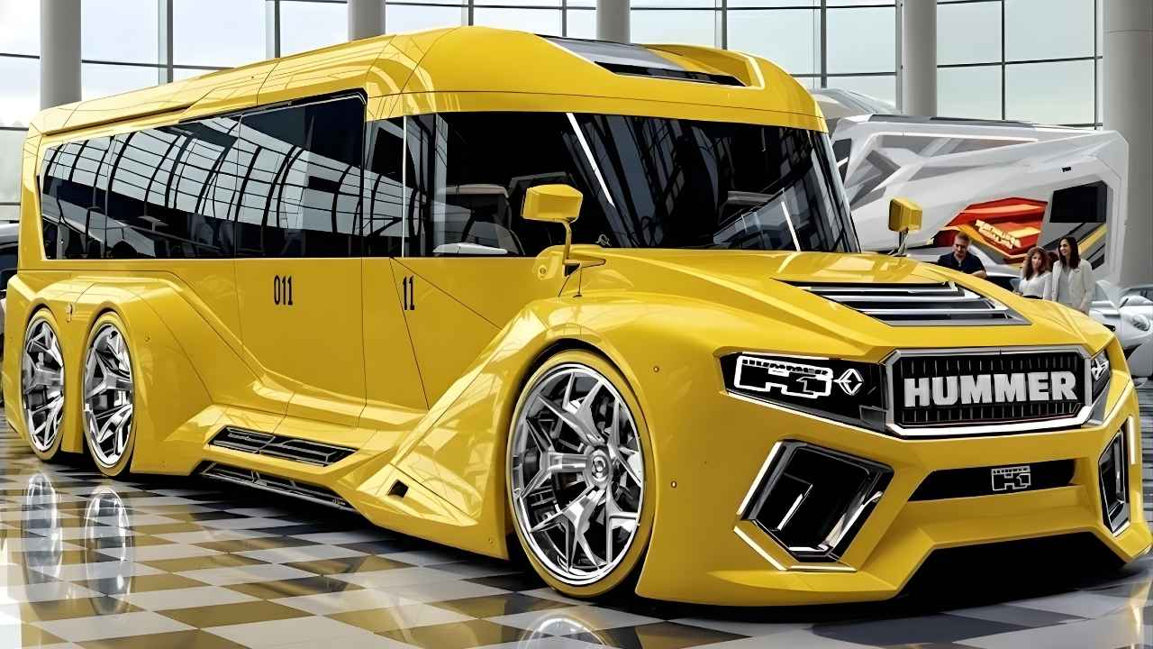 2026 Hummer H1 Motorhome Concept: The Ultimate 6-Wheel Off-Road House