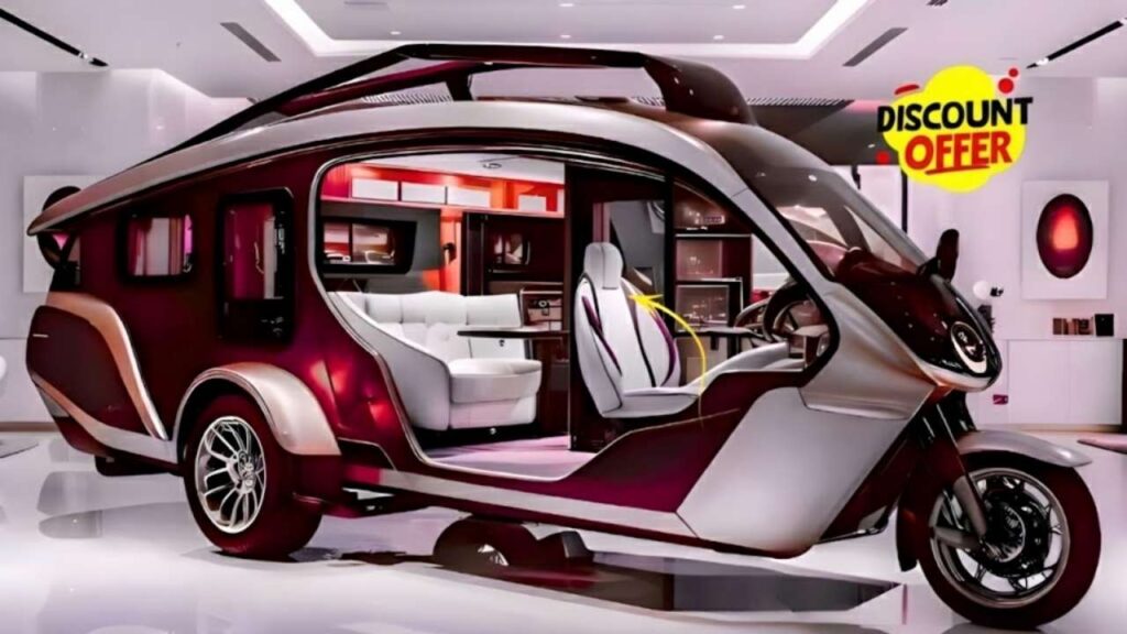2026 Tricycle RV Camper Launch : Ultra-Modern 3-Wheel Mini Motorhome Redefines Compact Luxury Travel