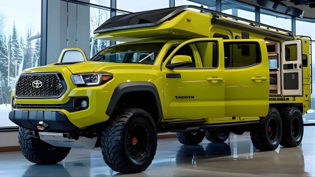 2026 Toyota Tacoma Motorhome Revealed : Luxury Off Road Camper Ready for Any Adventure