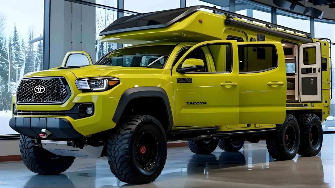 2026 Toyota Tacoma Motorhome Revealed : Luxury Off Road Camper Ready for Any Adventure